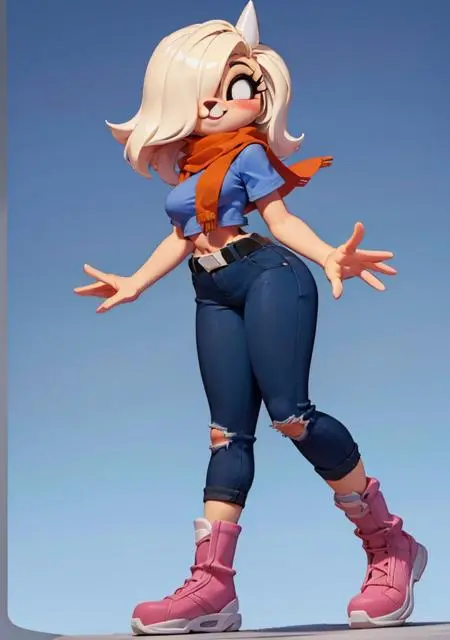 Cartoon style,Anime Character,Girl,LoRA,SD 1.5