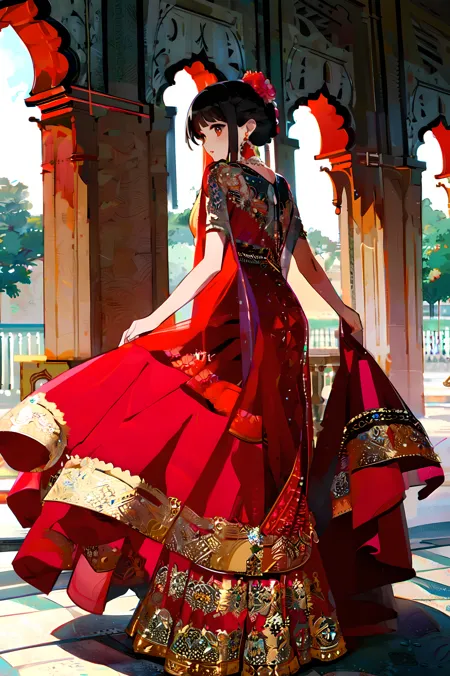 Anime,CGI style,Girl,LoRA,SD 1.5