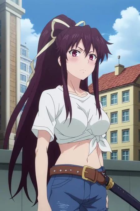 Anime Style,Girl,Object Enhance,LoRA,Pony