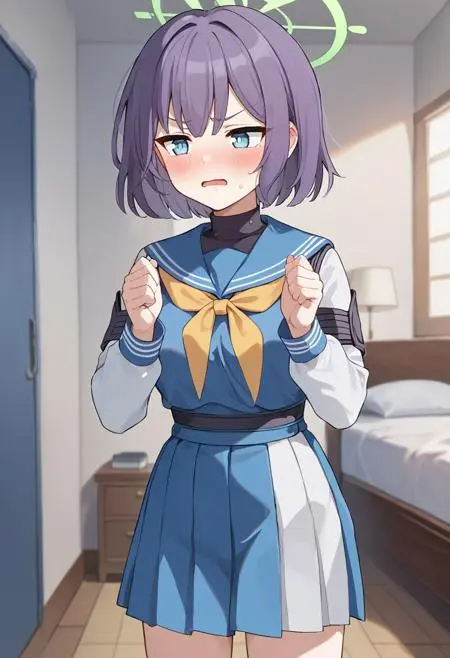 Anime Style,Girl,Physical/Facial feature,LoRA,Pony