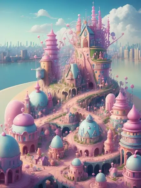 CGI style,Anime Style,Girl,LoRA,SD 1.5