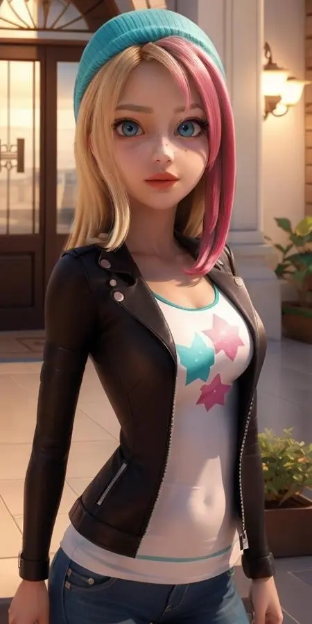 CGI style,Anime Style,Girl,LoRA,SD 1.5