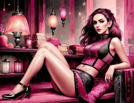 CGI style,Anime Style,Girl,LoRA,SD 1.5