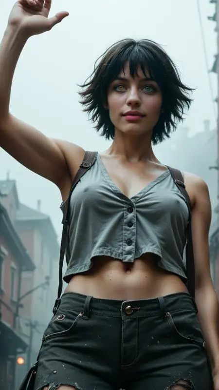 Portrait Photography,Girl,Style Boost,LoRA,Pony