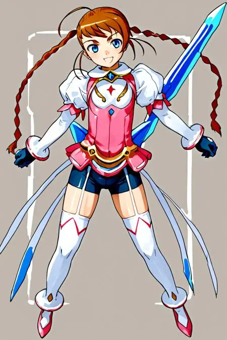 Anime Style,Girl,LoRA,Pony