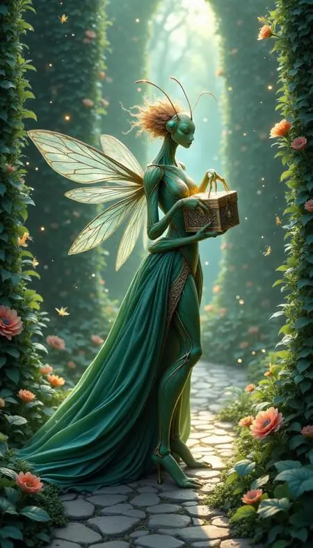 CGI style,Girl,Style Boost,LoRA,FLUX.1