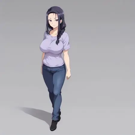 Anime Style,Girl,LoRA,Pony