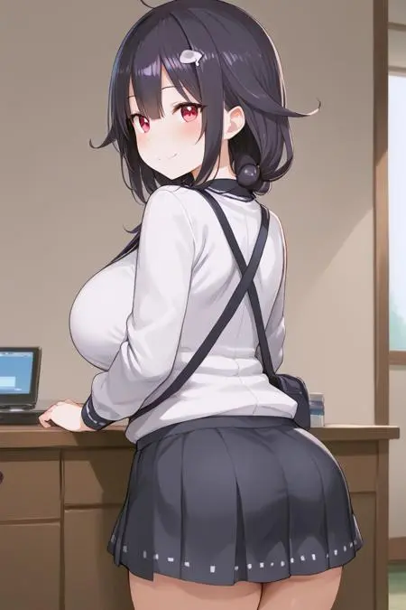 Anime Style,Girl,Physical/Facial feature,LoRA,Pony