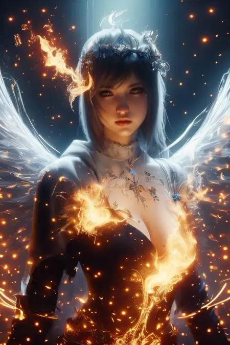 CGI style,Anime Character,Girl,Checkpoint,SD 1.5