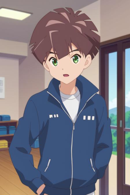 ゲームキャラクター hironori.go-go- Hiro Amanokawa (天ノ河 宙) - Digimon Ghost Game (デジモン