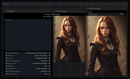 Bobs Flows: FLUX | UPSCALE | LORA | IMG2IMG Flux Flow AIO Upscale V2