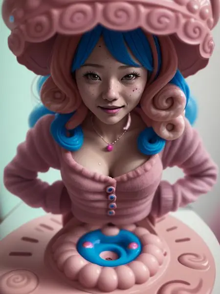 CGI style,Anime Style,Girl,LoRA,SD 1.5