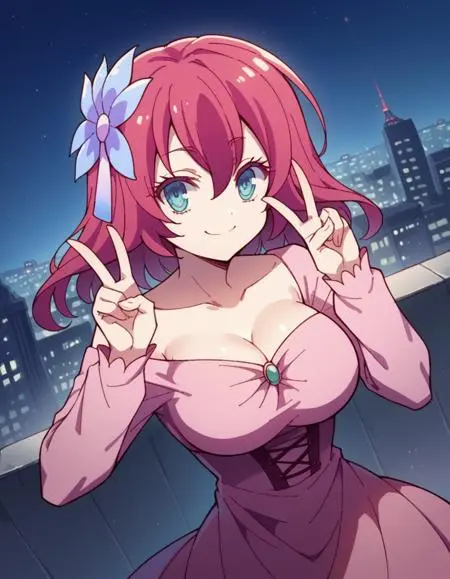 Anime Style,Girl,Physical/Facial feature,LoRA,Pony