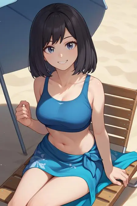 Anime Style,Girl,Physical/Facial feature,LoRA,Pony