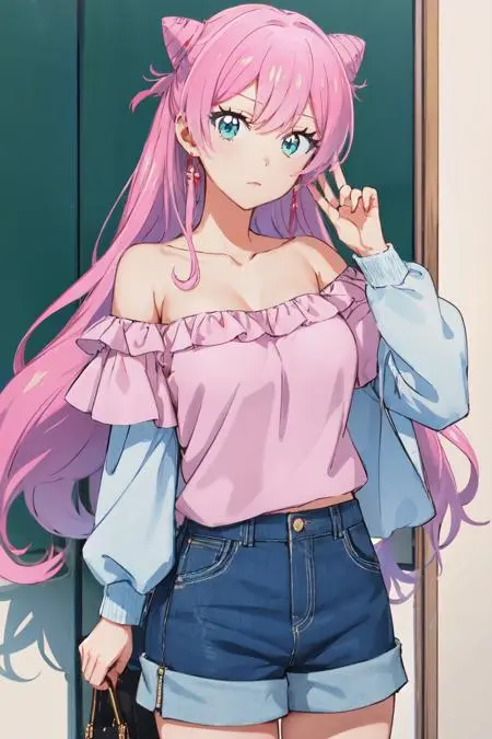 Anime,Anime Character,Girl,LoRA,SD 1.5