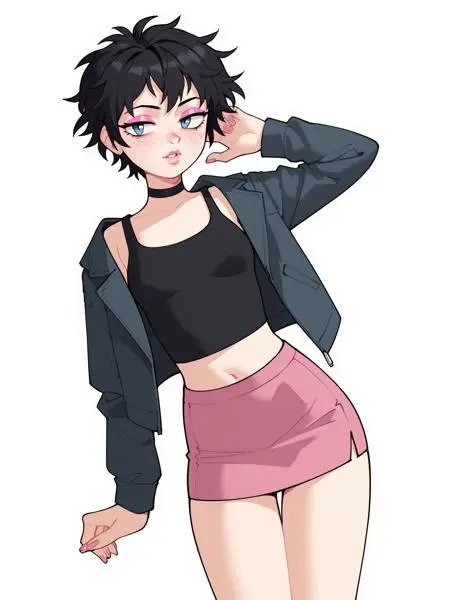 Anime Style,Girl,LoRA,Pony