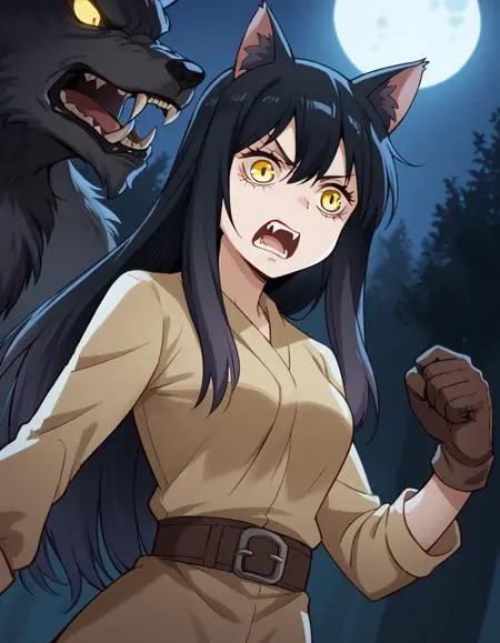 Anime Style,Girl,Physical/Facial feature,LoRA,Pony