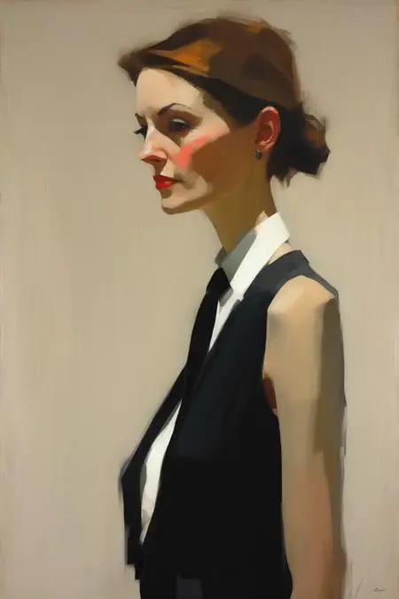 Classic Painting,Traditional Painting Media,Girl,LoRA,SDXL