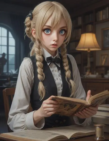 CGI style,Anime Style,Girl,LoRA,SDXL