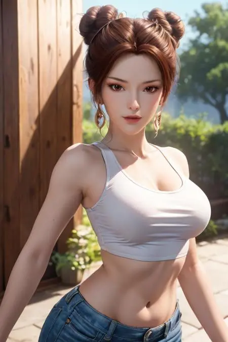 CGI style,Anime Character,Girl,LoRA,SD 1.5