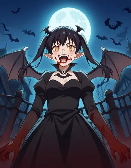 Anime Style,Girl,Physical/Facial feature,LoRA,Pony