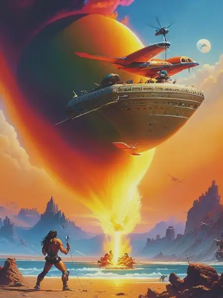 Hand-Drawn,Traditional Painting Media,Girl,LoRA,SD v2.1