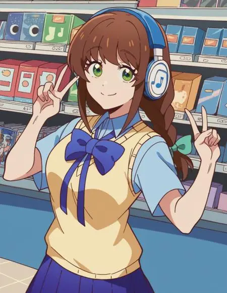 Anime Character,Girl,Physical/Facial feature,LoRA,Pony