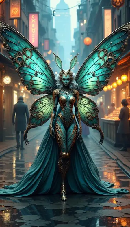 CGI style,Girl,Style Boost,LoRA,FLUX.1