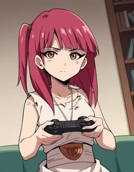 Anime Style,Girl,Physical/Facial feature,LoRA,Pony