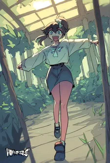 Anime Style,Girl,Object Enhance,LoRA,Pony