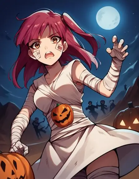 Anime Style,Girl,Physical/Facial feature,LoRA,Pony