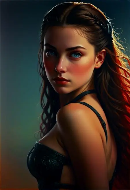 Anime Style,Hand-Drawn,Girl,LoRA,SDXL