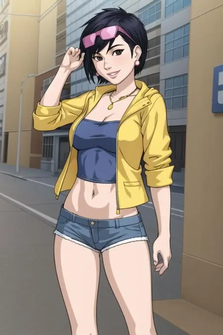 Anime Style,Girl,Style Boost,LoRA,SD 1.5