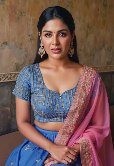 Portrait Photography,Girl,Physical/Facial feature,LoRA,FLUX.1