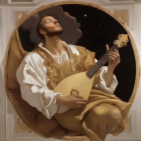 Classic Painting,Traditional Painting Media,Girl,LoRA,SDXL