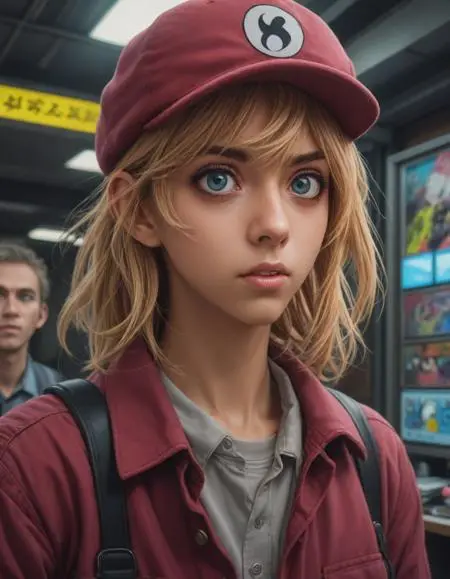 CGI style,Anime Style,Girl,LoRA,SDXL