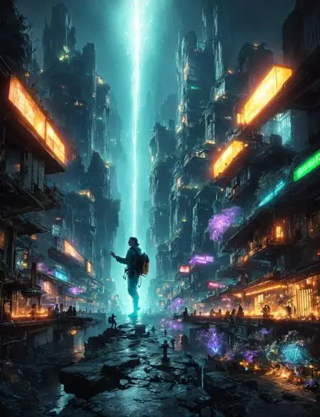 CGI style,Anime Style,Space & Scene,LoRA,SD 1.5