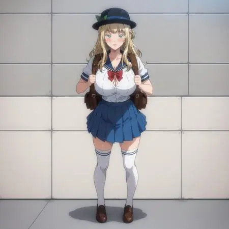 Anime,Girl,Physical/Facial feature,LoRA,Pony