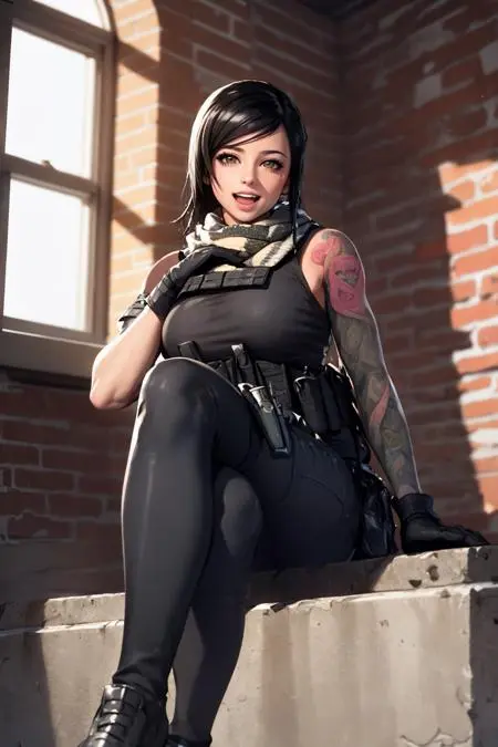 Lora Corft Cod Mara Call of Duty Modern Warfare Character Lora-LoRA-Guy90-Shakker
