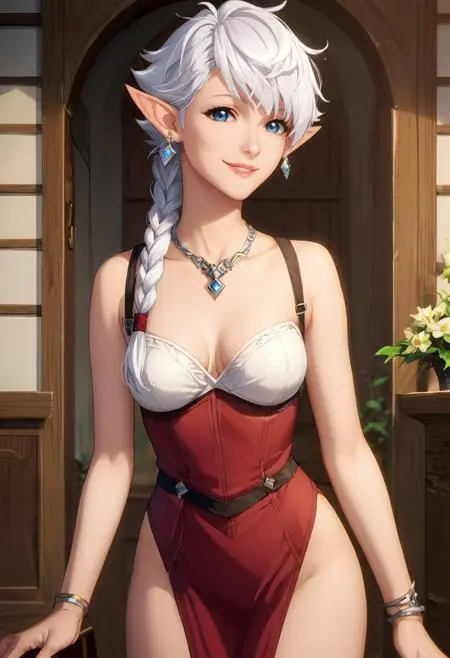 CGI style,Anime Character,Girl,LoRA,SDXL