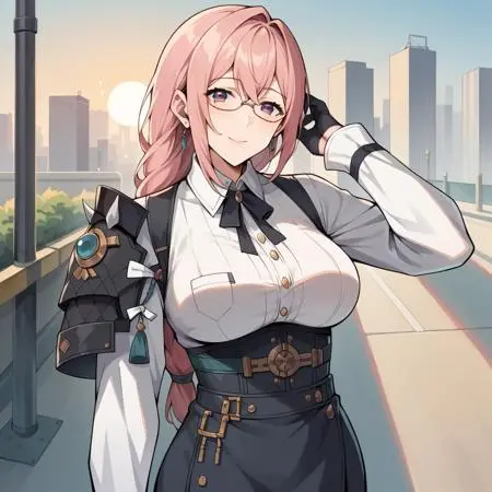 Anime Style,Girl,Physical/Facial feature,LoRA,Pony