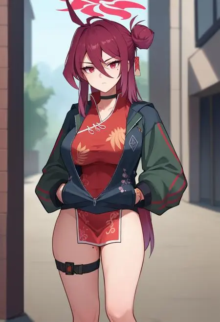 Anime Style,Girl,Physical/Facial feature,LoRA,Pony