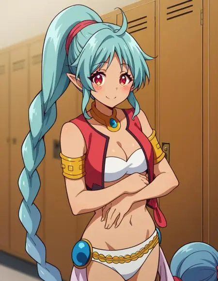 Anime Style,Girl,Physical/Facial feature,LoRA,Pony