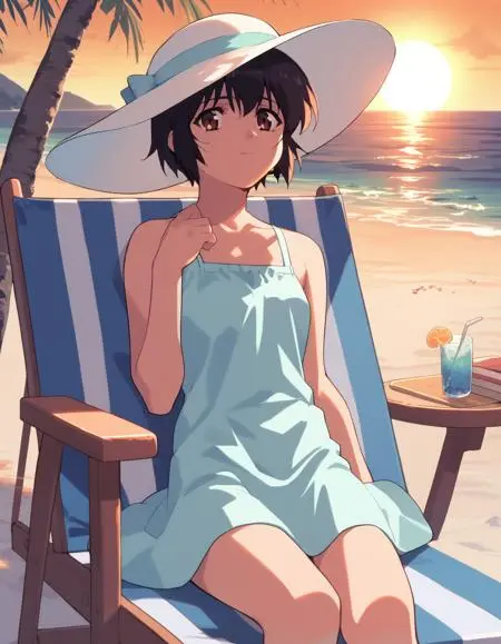 Anime Style,Girl,LoRA,Pony