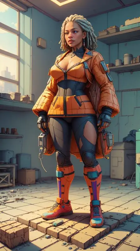 CGI style,Anime Style,Girl,LoRA,SD 1.5