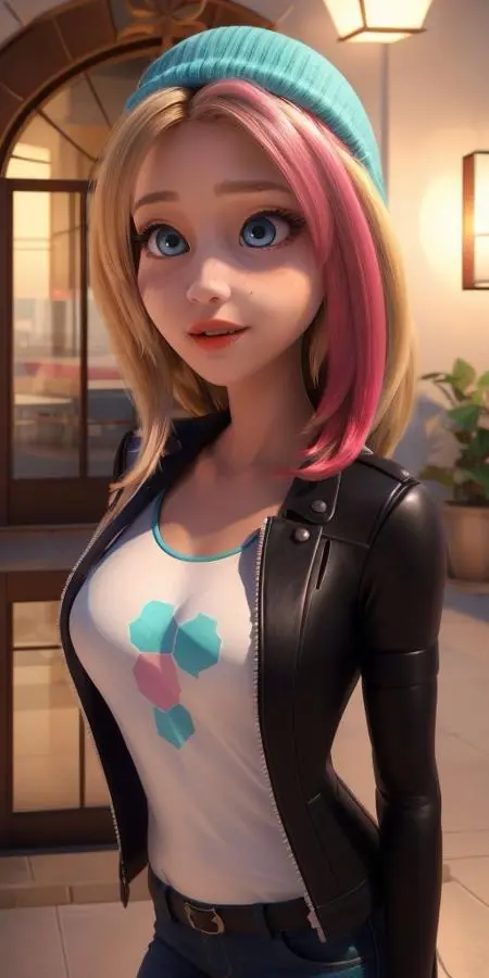 CGI style,Anime Style,Girl,LoRA,SD 1.5