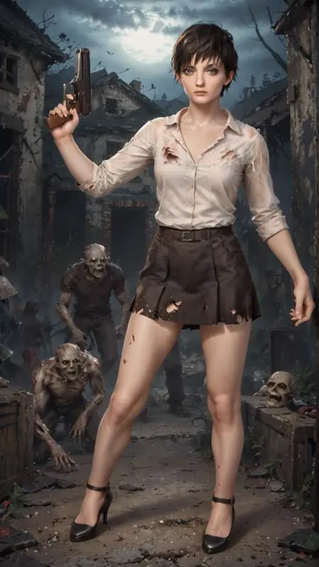 CGI style,Anime Style,Girl,LoRA,Pony