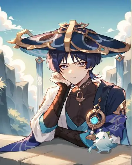 Anime Style,Boy,Physical/Facial feature,LoRA,Pony