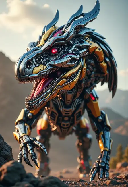 Anime,CGI style,Mecha,LoRA,FLUX.1