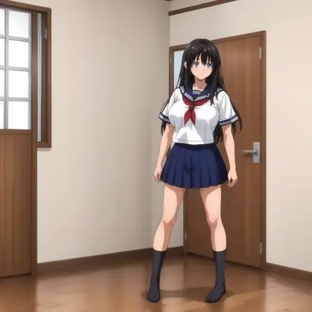 Anime Style,Girl,Object Enhance,LoRA,Pony